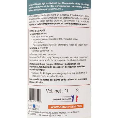  REPULSIF CHIEN/CHAT LAQUE 1L 