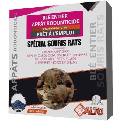  RATICID BRODIFACOUM 10PPM 140G 