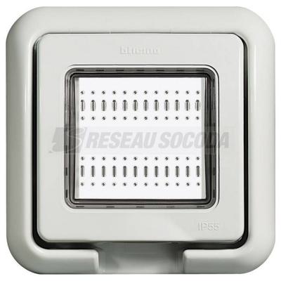  IDRO SUP-PLAQ RAL7035 2M IP55 