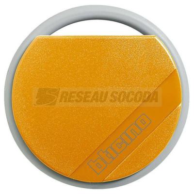  BADGE RESIDENT ORANGE 