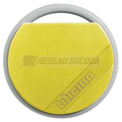 BADGE RESIDENT JAUNE 