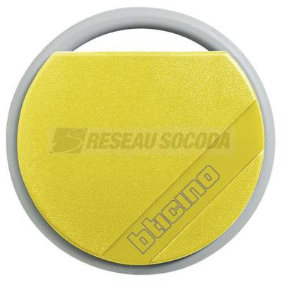  BADGE RESIDENT JAUNE 