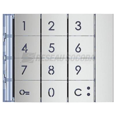  Facade clavier code Allmetal 