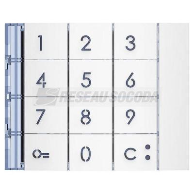  Facade clavier code Allwhite 