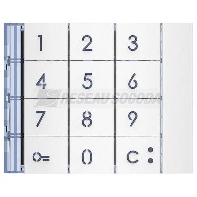 Facade clavier code Allwhite 