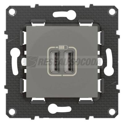 CHARG 2USB A+A 3A 15W NUAGE  ! 