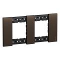  PLAQUE 2X2 MOD BRONZE LN 