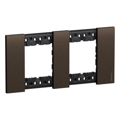  PLAQUE 2X2 MOD BRONZE LN 