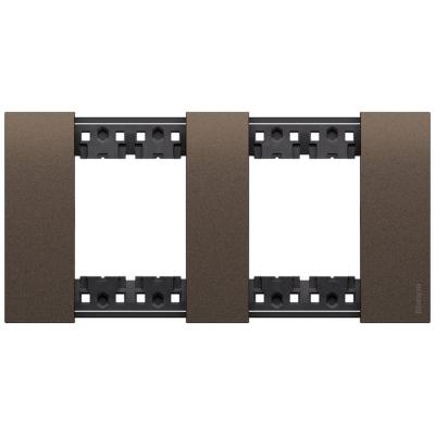  PLAQUE 2X2 MOD BRONZE LN 