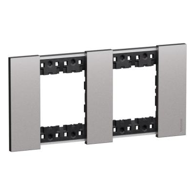  PLAQUE 2X2 MOD ACIER LN 