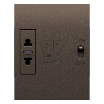  PRISE RASOIR 3 MOD BLANC BRONZ 