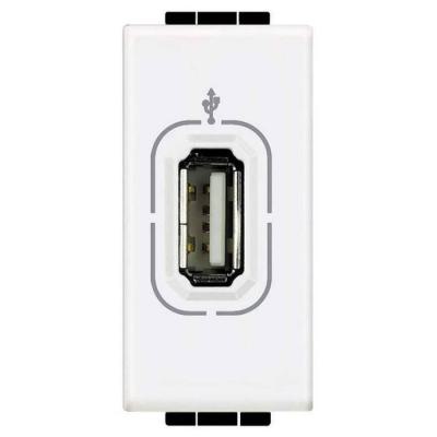  LL- PRISE USB 1M BLANC       ! 