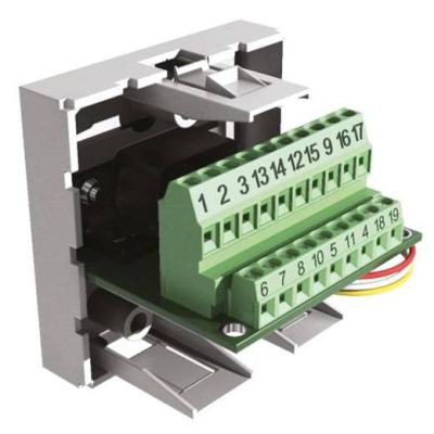  PLASTRON VGA/AUDIO - A BORNIER 