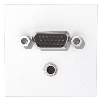  PLASTRON VGA/AUDIO - A BORNIER 
