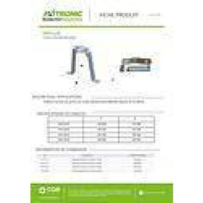  FIX MURALE GALVA DEPORT 40CMS 