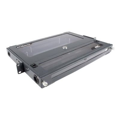  "BOITIER MUR 19"" FIXE 1U 2 LG 