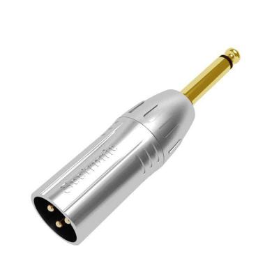  ADAPTATEUR XLR MALE / JACK MAL 