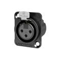  EMBASE XLR FEMELLE 5 PTS NOIRE 