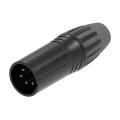  XLR 4 POINTS MALES MANCHON NOI 