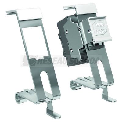  SUPPORT METAL RAIL DIN 1XRJ45 