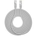  CORD CAT6 10G UTP 0.3M GRIS ZH 