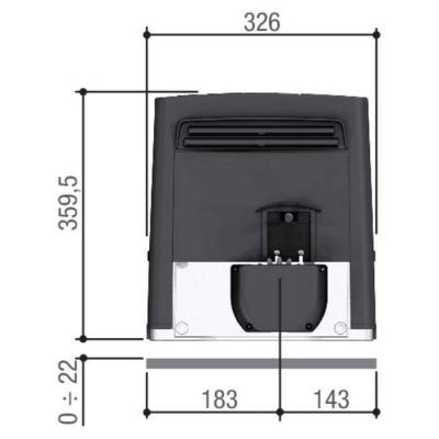  Moteur BKS12AGS 230V 1200K 