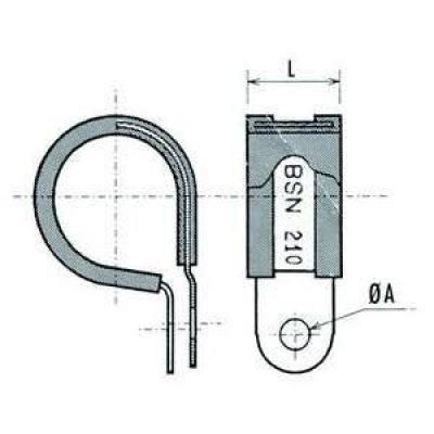  Clips pour conduit - taille 10 