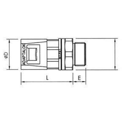  Raccord Droit CAPRILOK Premium 