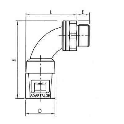  Coude � 90� CAPRILOK Premium 