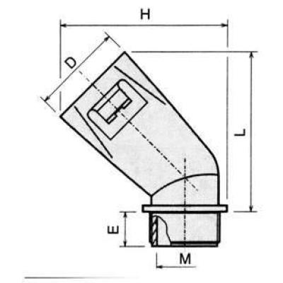  Coude � 45� CAPRILOK Premium 