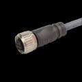  CON M12 4 FILS DROIT 5M PVC 