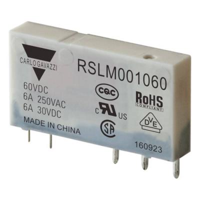  Relais industriel fin 6A 60Vcc 
