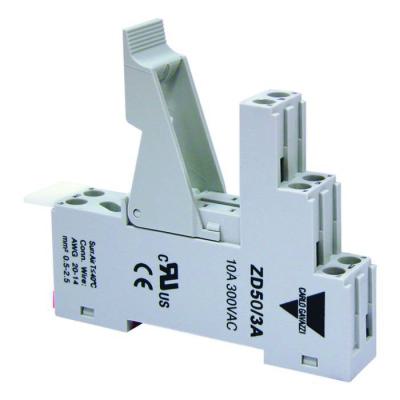  SOCLE RELAIS M25 RAIL DIN 