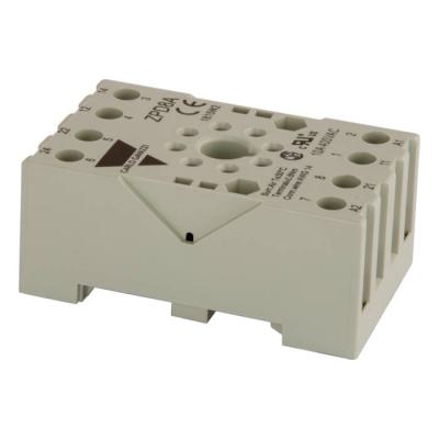  SOCLE 8 POLES RAIL DIN IP20 