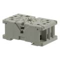  SOCLE 8 POLES RAIL DIN 