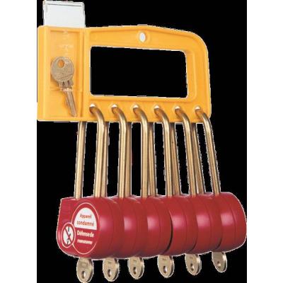  poignee 6 cadenas 70mm cle 111 