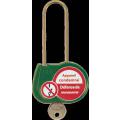  cadenas vert 70mm d.4mm cle al 