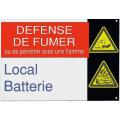  Affiche Alum�tal''DEFENSE FUME 