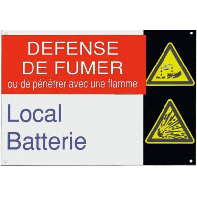  Affiche Alum�tal''DEFENSE FUME 