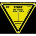  Affiche Alum�tal''TERRE MASSES 
