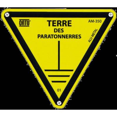  Affiche Alu''TERRE PARATONNERR 