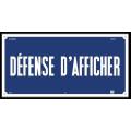  Affiche Alum�tal ''DEFENSE D'A 