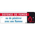  Affiche Alu''DEF DE FUMER OU P 
