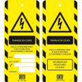  Affichette pla.''TRAVAUX EN CO 