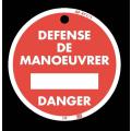  Macaron plast. ''DANGER'' O100 