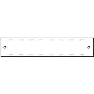  plaque alu type edf pr12 8 car 
