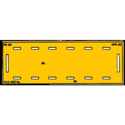  Plaque Alum�tal ''IACM'' 6cara 