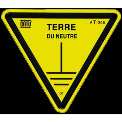  Affiche adh�sive ''TERRE DU NE 