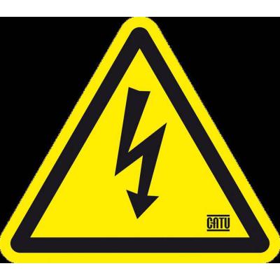  Affiche adh�s DANGER ELECTRIQU 
