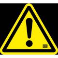  Affiche adh�sive DANGER 25 mm 